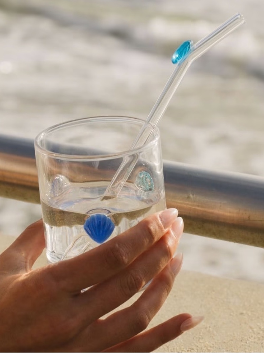 Beachly High tide icon glasses set of 2